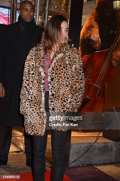 Elodie Bouchez attends the Lancel celebration of '135 Years Of French Legerete' Hosted By Sienna Miller at Lancel Shop Champs Elysees on November 24,...