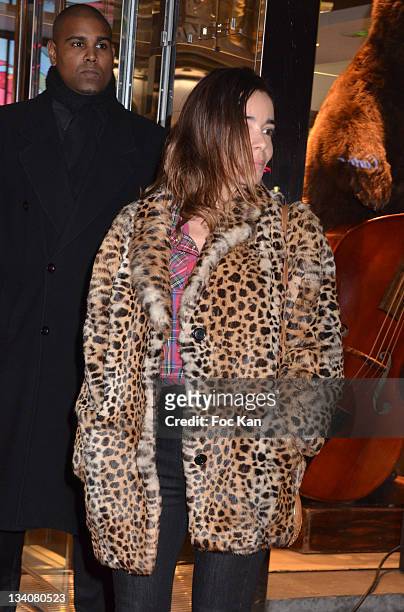 Elodie Bouchez attends the Lancel celebration of '135 Years Of French Legerete' Hosted By Sienna Miller at Lancel Shop Champs Elysees on November 24,...