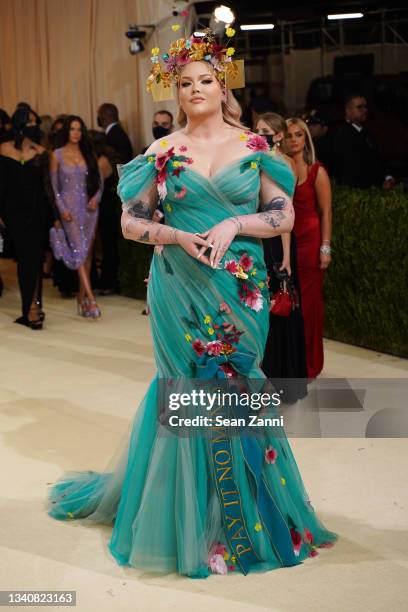 YouTuber NikkieTutorials, aka Nikkie de Jager, attends 2021 Costume Institute Benefit - In America: A Lexicon of Fashion at the Metropolitan Museum...