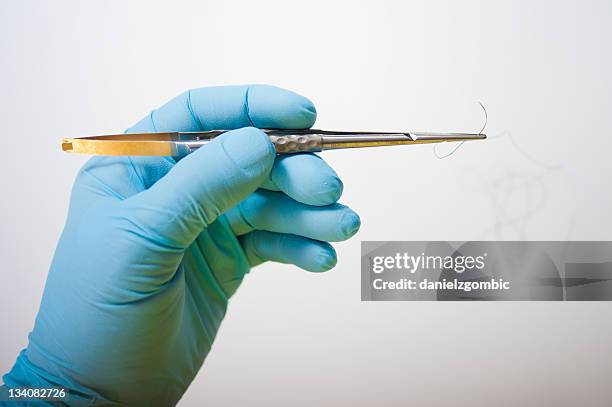 medical equipment - surgical needle bildbanksfoton och bilder