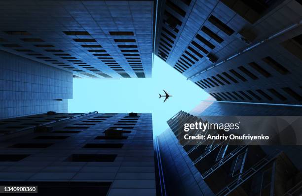 arrow city - avion futur photos et images de collection