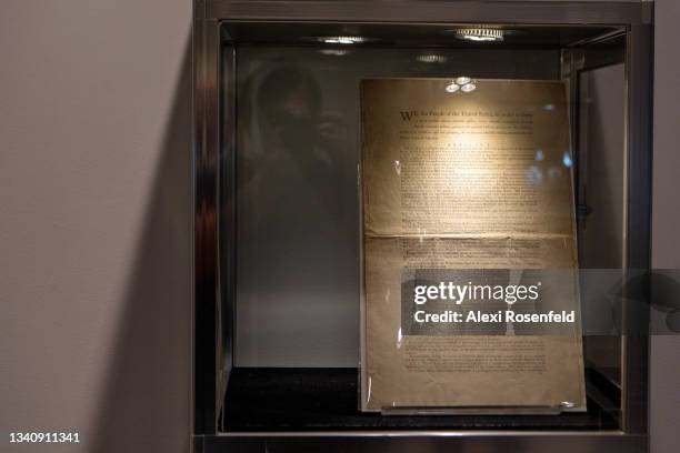 Constitution Display Library The Constitution Display Photos and Premium High Res Pictures - Getty ...