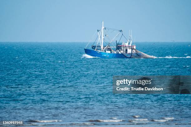 gone fishing - fishing boat net stock pictures, royalty-free photos & images