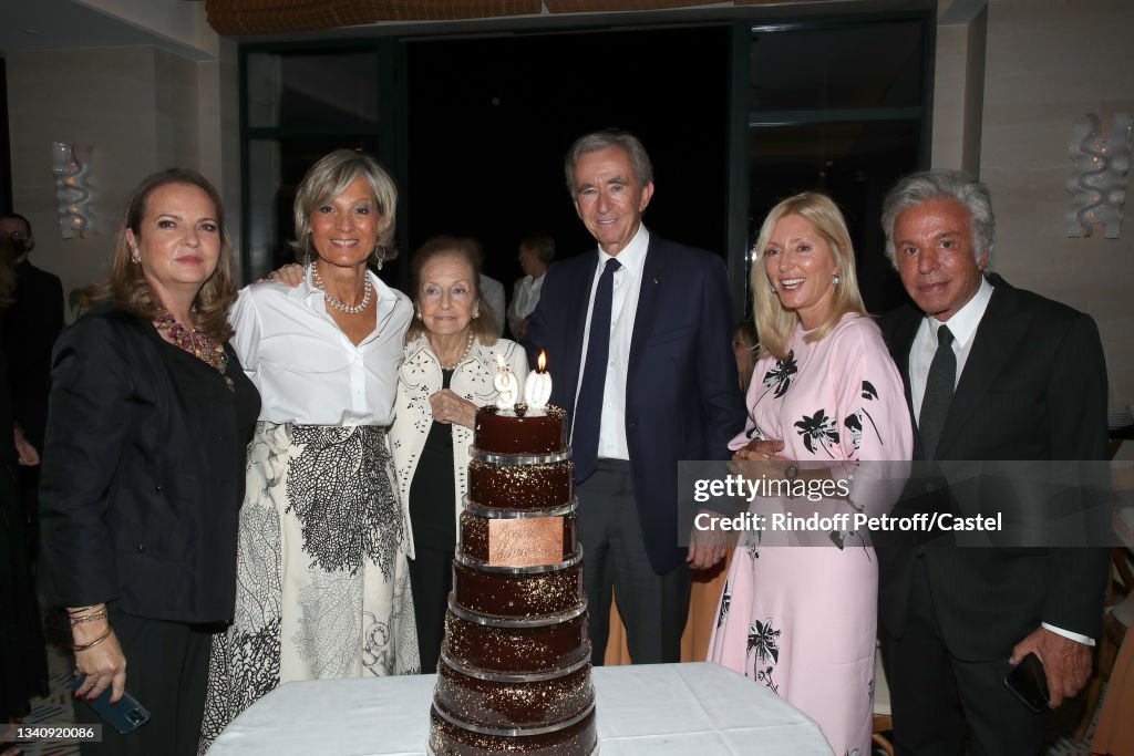 Doris Brynner Celebrates Her 90th Birthday In Paris