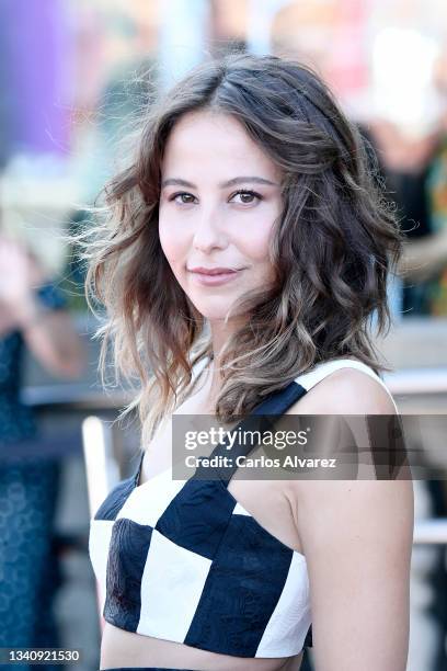 Irene Escolar attends 'Competencia Oficial' red carpet at Victoria Eugenia Theatre on September 17, 2021 in San Sebastian, Spain.