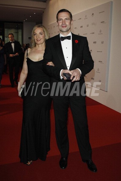 Steffen Seibert and his wife...
