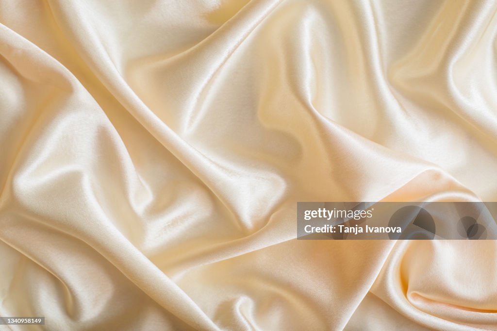 Beige Silk Texture.