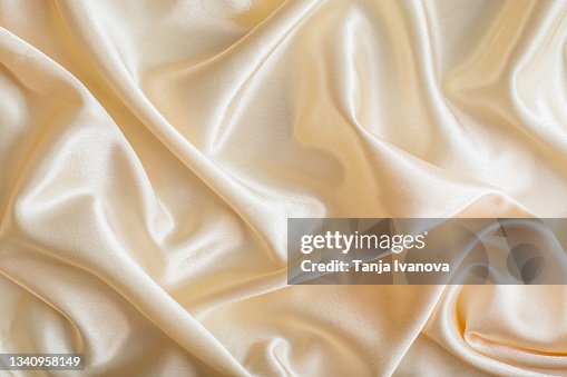 Beige Silk Texture. Beige Silk Texture.