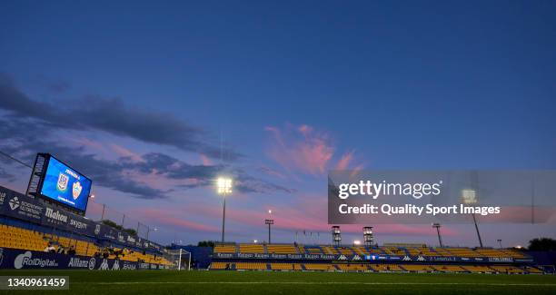 General view of Stadium Santo Domingo of AD Alcorcon prior to the LaLiga Smartbank match between AD Alcorcon and UD Almeria at stadium of Santo...