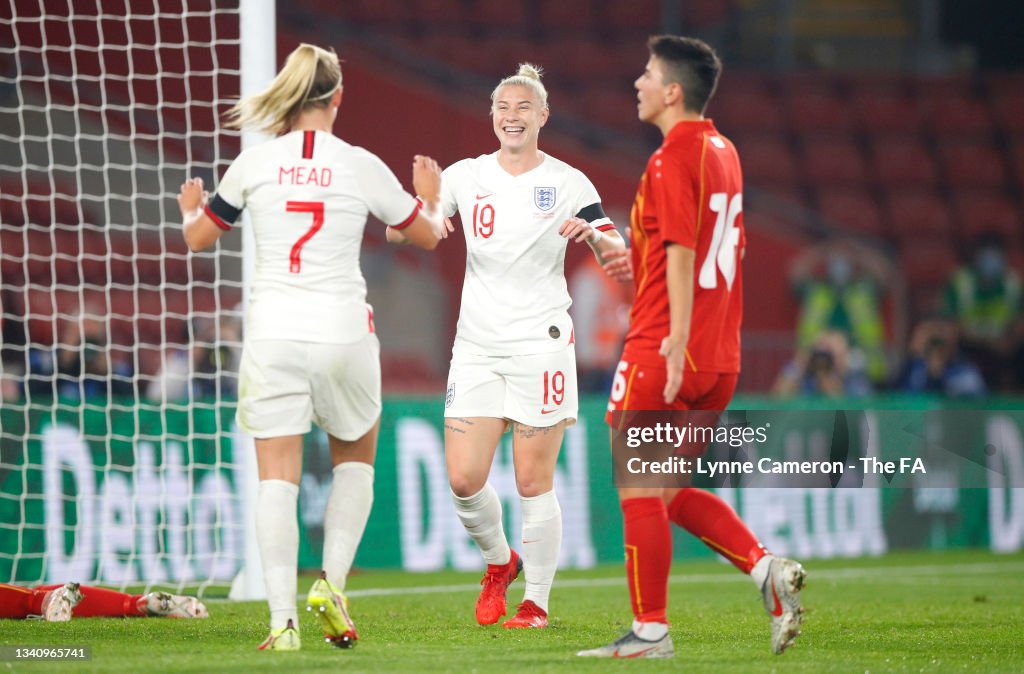 England v North Macedonia - FIFA Women's World Cup Qualifiers