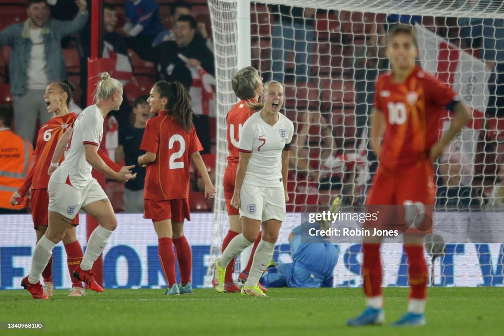 England v North Macedonia: Group D - FIFA Women's WorldCup 2023 Qualifier