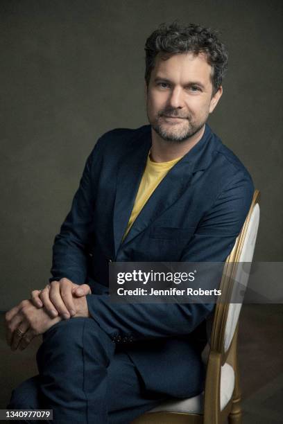 Actor Joshua Jackson of Liquid Media Group poses for a portrait during the 2021 Toronto International Film Festival on September 12, 2021 in Toronto,...