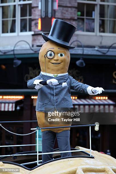 Mr. Peanut attends the 85th annual Macy's Thanksgiving Day Parade on November 24, 2011 in New York City.
