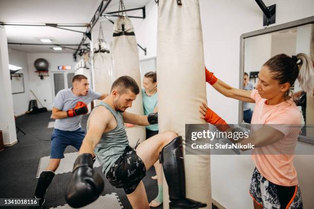 Kickboxing Stock 1,446 Group Kickboxing Stock Photos, High-Res Pictures, and Images ...