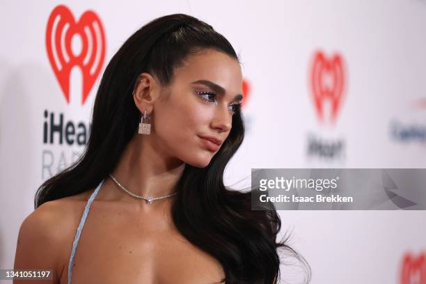 Dua Lipa attends the 2021 iHeartRadio Music Festival on September 17, 2021 at T-Mobile Arena in Las Vegas, Nevada. EDITORIAL USE ONLY