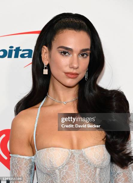 Dua Lipa attends the 2021 iHeartRadio Music Festival on September 17, 2021 at T-Mobile Arena in Las Vegas, Nevada. EDITORIAL USE ONLY