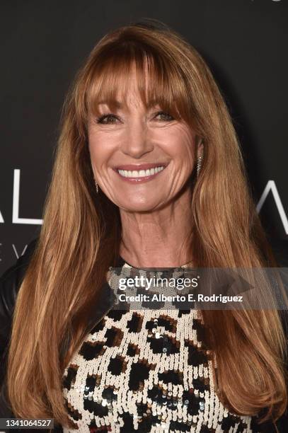 Jane Seymour attends a Hollywood Hills Soiree Curated By Bespoke Event Company, Aline Events on September 17, 2021 in Los Angeles, California.
