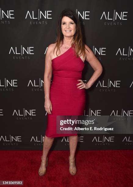 Alexa Jago attends a Hollywood Hills Soiree Curated By Bespoke Event Company, Aline Events on September 17, 2021 in Los Angeles, California.