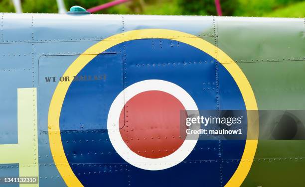 spitfire britânico - world war 1 aircraft - fotografias e filmes do acervo