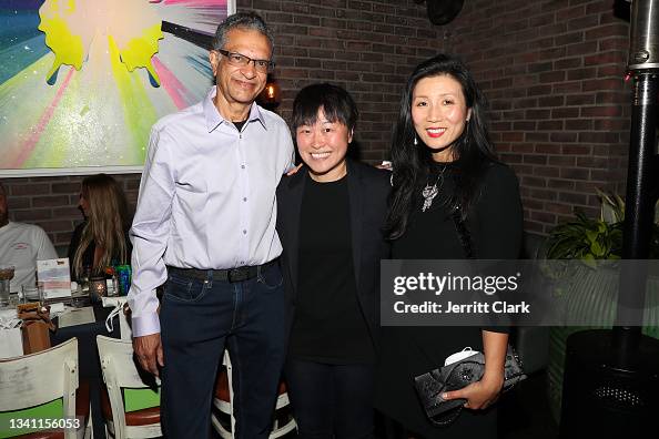 Lim Miah Hassan Miah, Althea Lim and Miranda Tan attend the Masterminds Of Hip ...