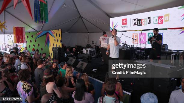 Performs onstage during the 2021 Life Is Beautiful Music & Art Festival on September 18, 2021 in Las Vegas, Nevada.