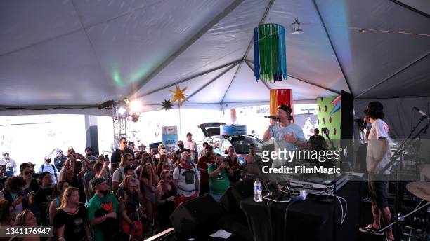 Performs onstage during the 2021 Life Is Beautiful Music & Art Festival on September 18, 2021 in Las Vegas, Nevada.