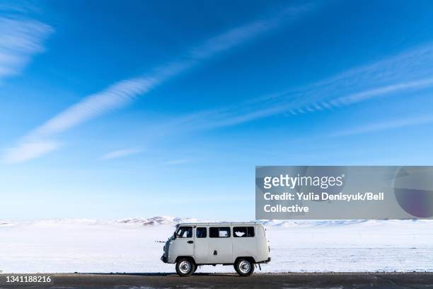 Blue sky in Mongolia
