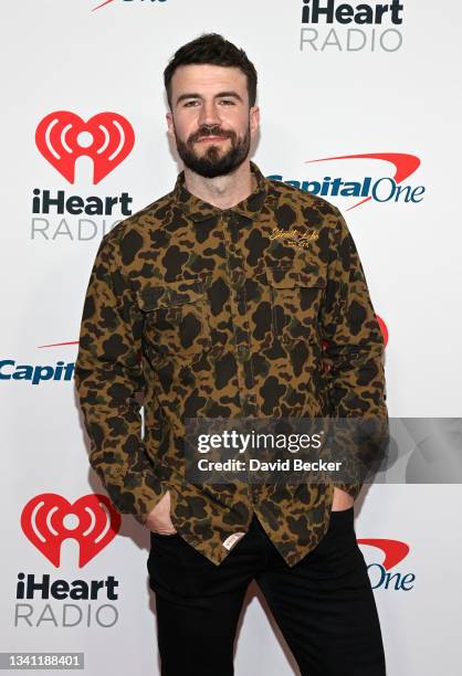 Sam Hunt attends the 2021 iHeartRadio Music Festival on September 18, 2021 at T-Mobile Arena in Las Vegas, Nevada. EDITORIAL USE ONLY