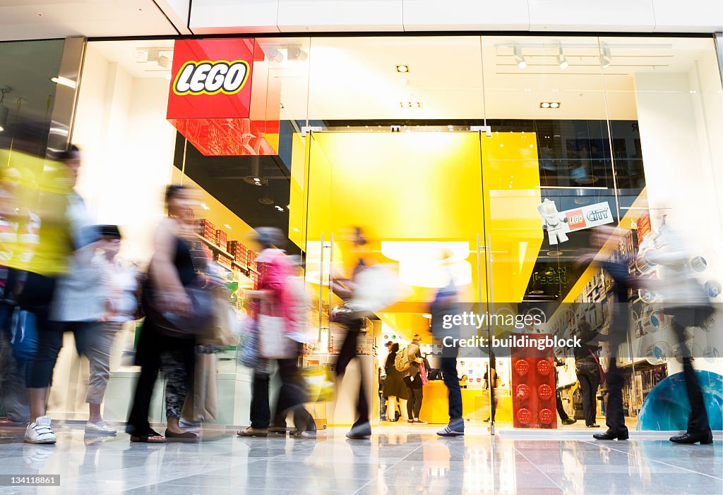 New Lego Store in Westfield Shopping Centre