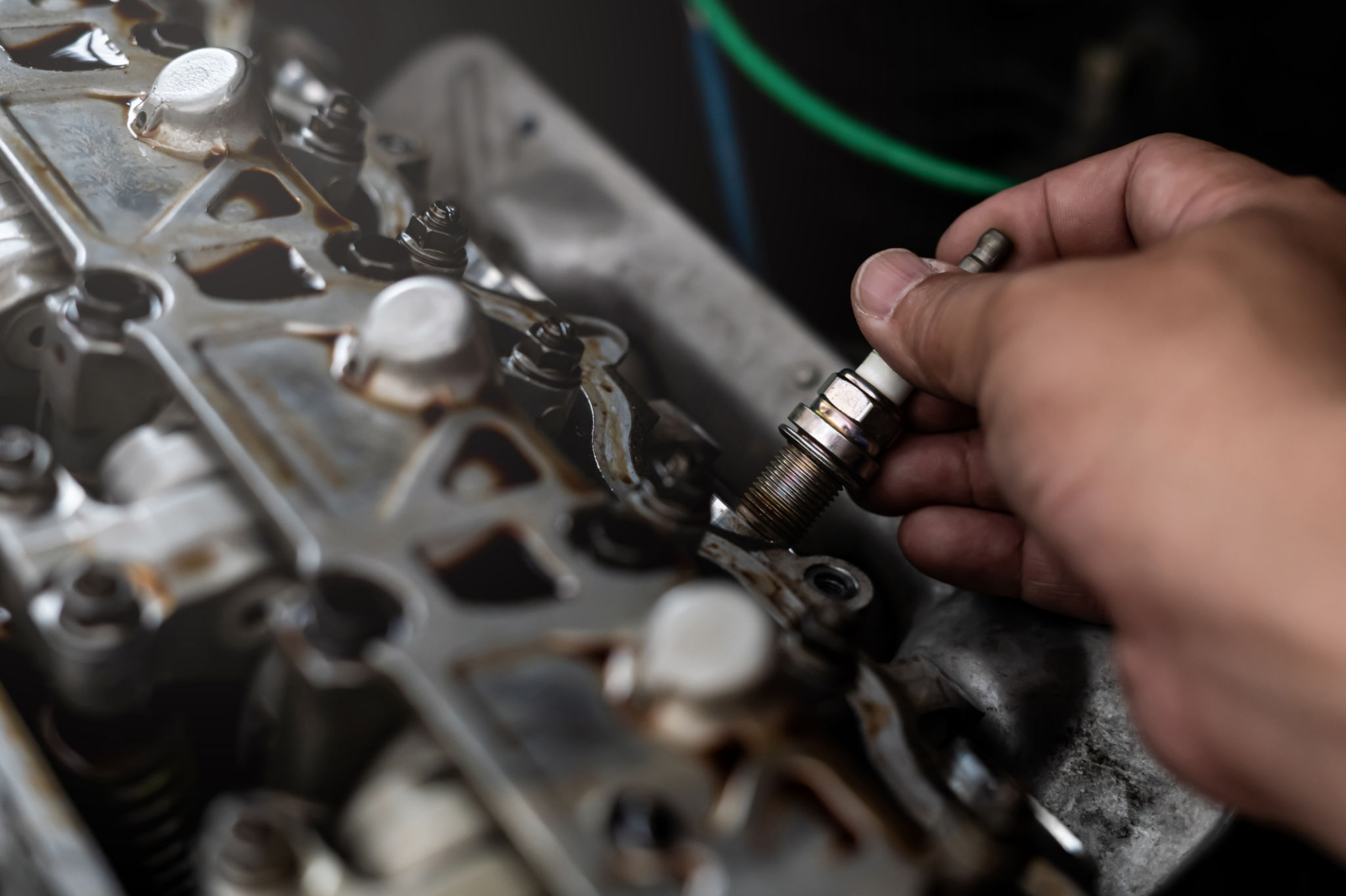 spark plug inspection