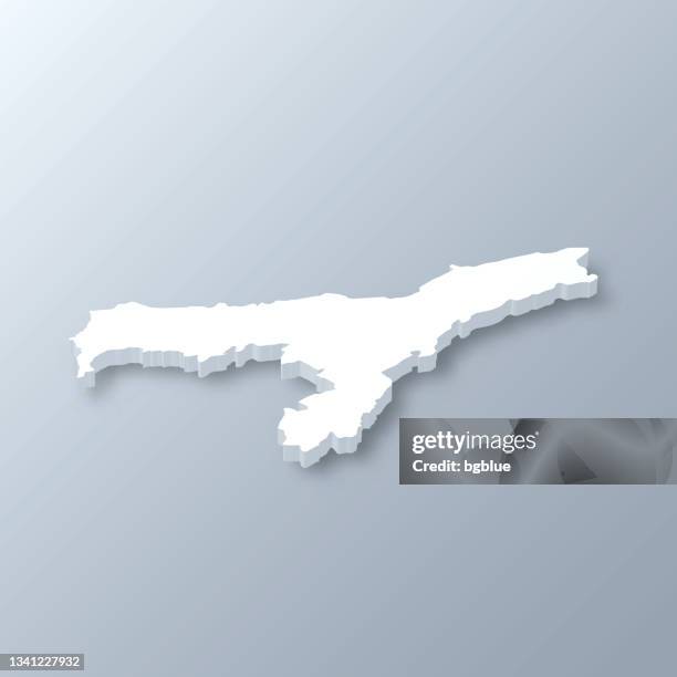 assam 3d map on gray background - assam 幅插畫檔、美工圖案、卡通及圖標