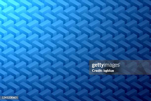 ilustraciones, imágenes clip art, dibujos animados e iconos de stock de fondo azul abstracto - textura geométrica - dominó