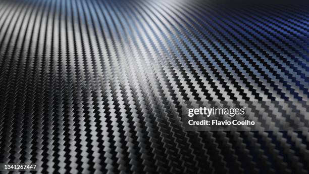 carbon fiber surface background - coal foto e immagini stock