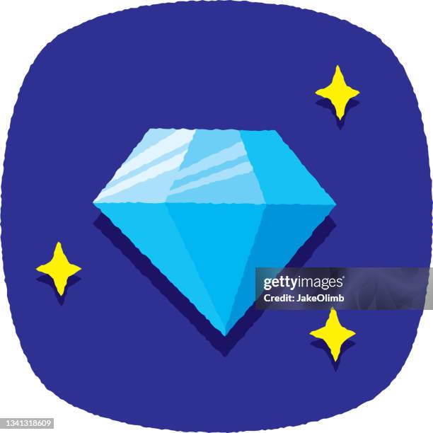 diamond doodle 4 - engagement ring drawing stock illustrations