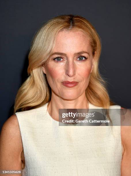 Gillian Anderson attends the "The Crown" 73rd Primetime Emmys Celebration at Soho House on September 19, 2021 in London, England.
