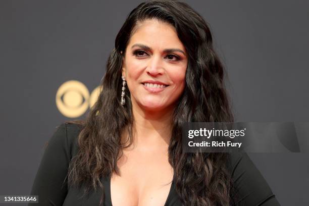 Cecily Strong attends the 73rd Primetime Emmy Awards at L.A. LIVE on September 19, 2021 in Los Angeles, California.