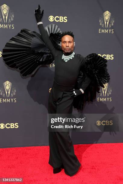 Billy Porter attends the 73rd Primetime Emmy Awards at L.A. LIVE on September 19, 2021 in Los Angeles, California.