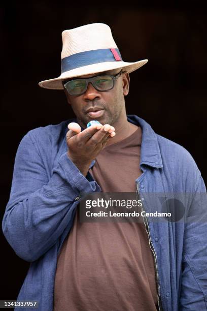 French author and former professional footballer Liliam Thuram, Pordenone, Italy, 17th September 2021.