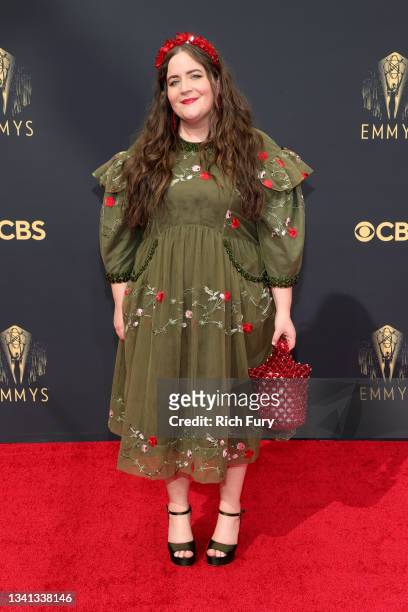 Aidy Bryant attends the 73rd Primetime Emmy Awards at L.A. LIVE on September 19, 2021 in Los Angeles, California.