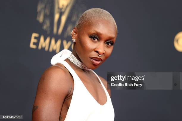 Cynthia Erivo attends the 73rd Primetime Emmy Awards at L.A. LIVE on September 19, 2021 in Los Angeles, California.