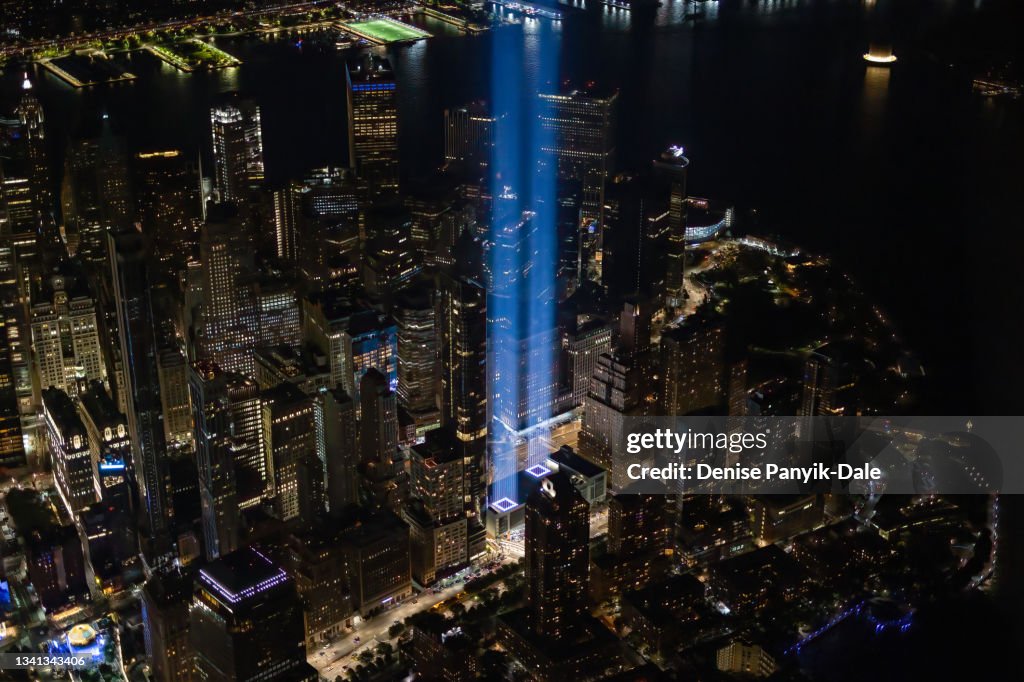 Tribute in Light 20th Anniversary 9/11 commemoration