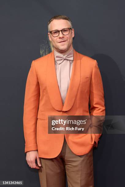 Seth Rogen attends the 73rd Primetime Emmy Awards at L.A. LIVE on September 19, 2021 in Los Angeles, California.