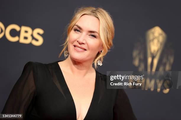 Kate Winslet attends the 73rd Primetime Emmy Awards at L.A. LIVE on September 19, 2021 in Los Angeles, California.