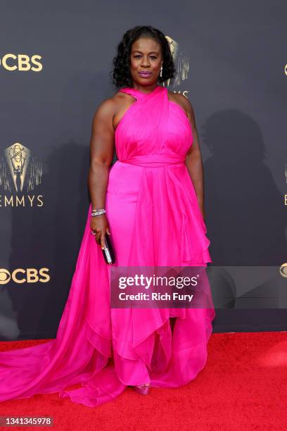 Uzo Aduba attends the 73rd Primetime Emmy Awards at L.A. LIVE on September 19, 2021 in Los Angeles, California.