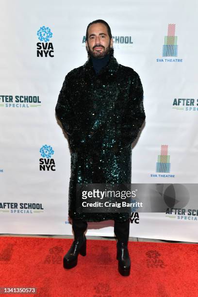 Marc Jacobs attends the 'Love Is In The Legend' World Premiere Screening by Myroc Productions at SVA Theatre on September 19, 2021 in New York City.