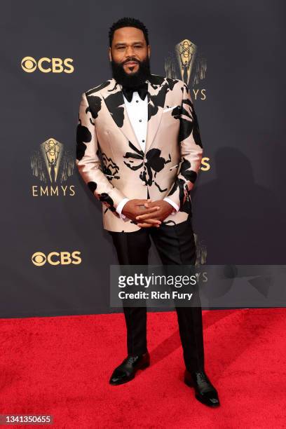 Anthony Anderson attends the 73rd Primetime Emmy Awards at L.A. LIVE on September 19, 2021 in Los Angeles, California.