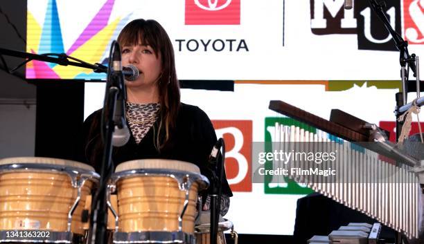 Brijean Murphy of Brijean performs onstage during the 2021 Life Is Beautiful Music & Art Festival on September 19 2021 in Las Vegas, Nevada.