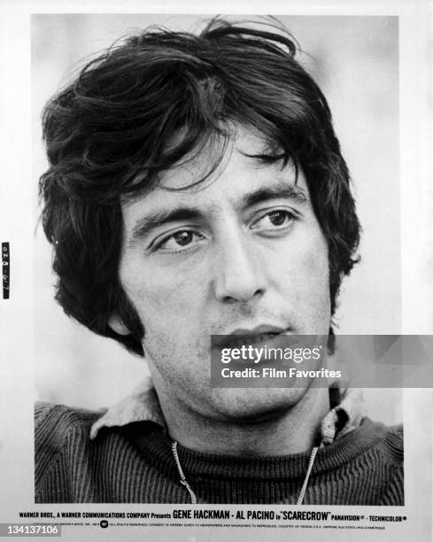 Al Pacino publicity portrait for the film 'Scarecrow', 1973.