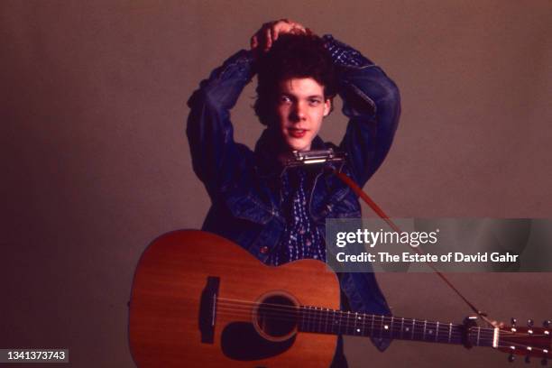 American singer songwriter and musician Steve Forbert poses for a portrait on April 27, 1978 in New York City, New York. Steve Forbert, from...