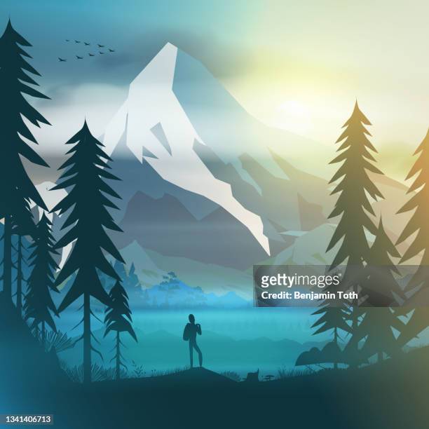 75 Snowy Mountain Climbing Cartoon Photos and Premium High Res Pictures -  Getty Images